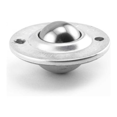 Hudson Bearings Hudson Bearings 1in Carbon Steel Low Profile Flying Saucer Ball Transfer FSBT-1CS